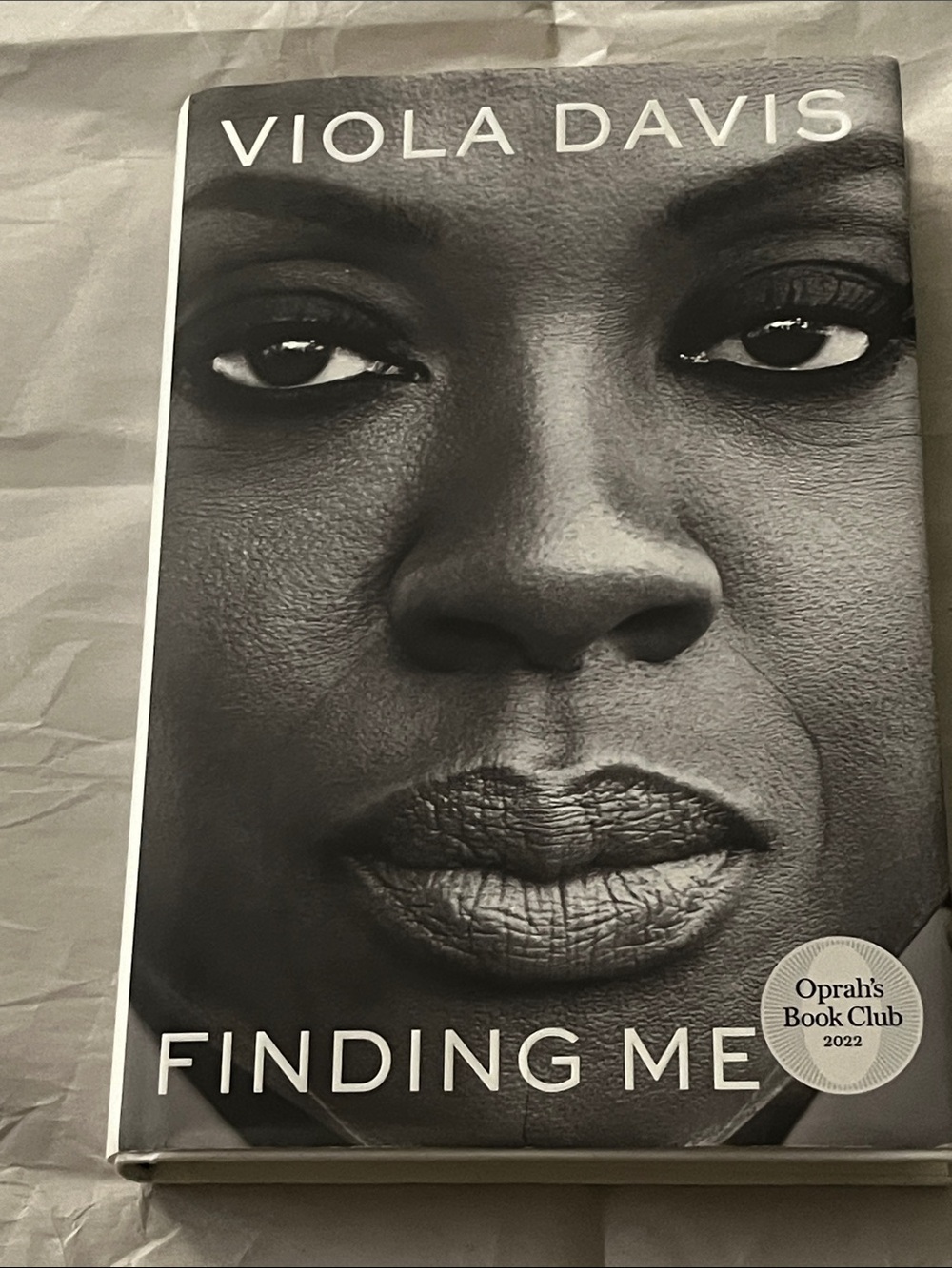 Finding Me Hardcover Book - Black ()